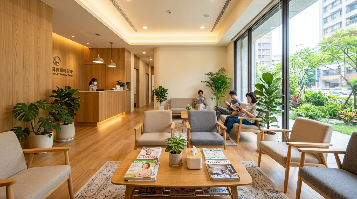 溫馨明亮的候診區